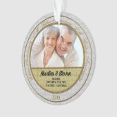 50e Golden Jubileum | Fotoversiering Ornament (voorkant)