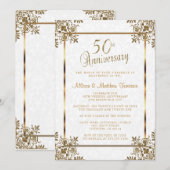 50e Golden Jubileum Kaart (Voorkant / Achterkant)