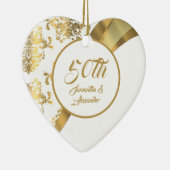 50e Golden Jubileum Keramisch Ornament (Rechts)