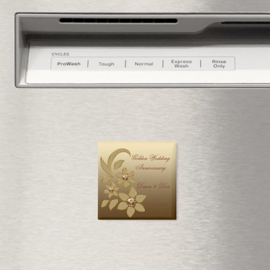 50e Golden Jubileum Magneet (Insitu (Vaatwasser))