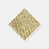 50e Golden Jubileum Paper Napkins Servetten (Hoek)