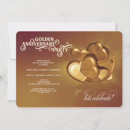 50e Golden Jubileum Party (Versie 5) Aankondiging