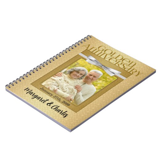 50e Golden Wedding Annivsersary Guest Notitieboek (Linkerzijde)