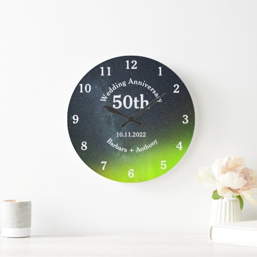 50e Golden Wedding Jubileum Aurora Borealis La Grote Klok (Huis)