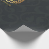 50e Golden Wedding Jubileum  Cadeaupapier (Hoek)