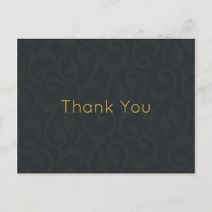 50e Golden Wedding Jubileum foto Dank je Briefkaart