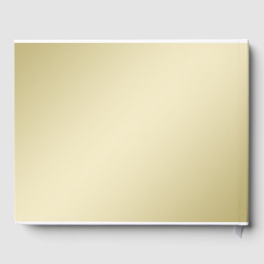 50e Golden Wedding Jubileum Foto Guestbook Gastenboek (Achterkant)