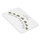 50e Golden Wedding Jubileum mum & dad Magneet (Rechterzijde)