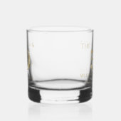 50e Golden Wedding Jubileum op persoonlijke titel Whisky Glas (Rechts)