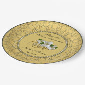 50e Golden Wedding Jubileum Paper Bord (Gekanteld)