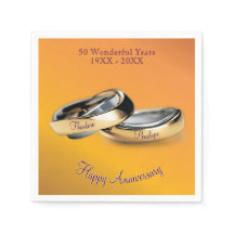 50e ✨💛 Golden Wedding Rings Jubileum