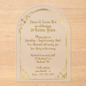 50e gouden bruiloft uitnodiging (Voorkant)