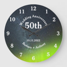 50e gouden huwelijksjubileum Aurora Borealis La