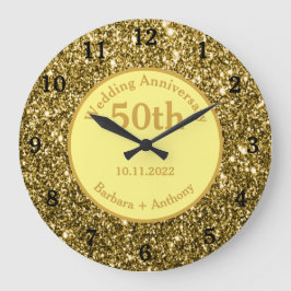50e gouden huwelijksjubileum Sparkle Gold Glamour  Grote Klok
