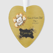50e Gouden Huwelijksverjaardag Ornament (voorkant)
