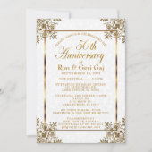 50e Gouden Jubileum 2 Kaart (Voorkant)