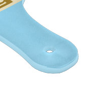 50e gouden jubileum bloemenblauw snijplank (Hoek)