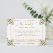 50e gouden Jubileum Informatiekaartje (Staand voorkant)