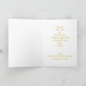 50e gouden Jubileum uitnodigingen, en & teken (Binnen)