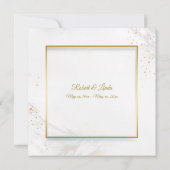 50e Gouden Jubileumviering Kaart (Achterkant)