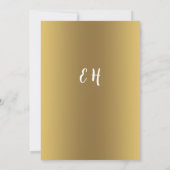 50e Gouden Verjaardagsfeestje Bloemenkrans Roze Kaart (Achterkant)