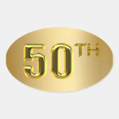 50e gouden zegels en Stickers (Voorkant)