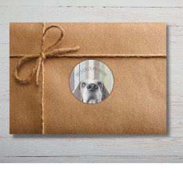 50e halve eeuw en fantastische verjaardag ronde sticker