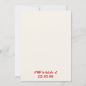 50e Hand Painted Drawn Eigenzinnig Leuk Lijst Verj Kaart (Achterkant)