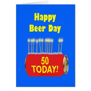 50e Happy Beer Day Verjaardag