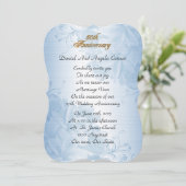 50e herdenkingsdag van het huwelijk: hernieuwing b kaart (Staand voorkant)