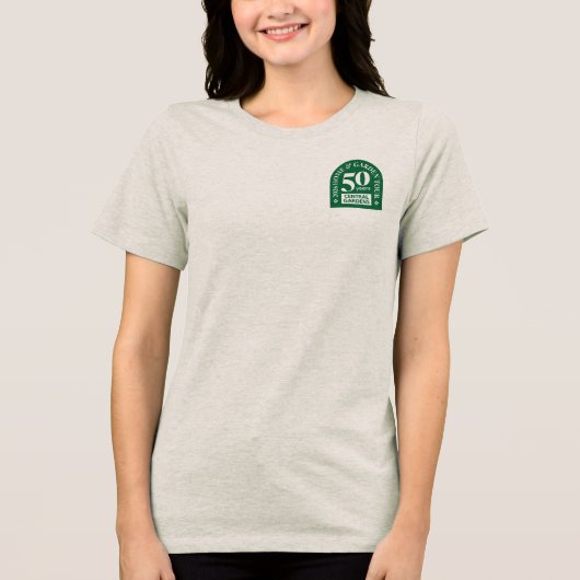 50e Home Tour-herdenkingsdames T-shirt (Voorkant)