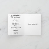 50e jaar Uitnodiging tot hereniging (Binnen)