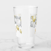 50e Jubilea tuimelaar/glas. Persoonlijke naam. Glas (Rechts)