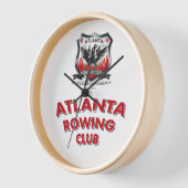 50e Jubileum 10" Ronde Muur Klok, Hout Lijst (Hoek)