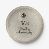 50e Jubileum Bord voor weddenschap (Voorkant)