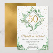 50e Jubileum Botanisch Kaart (Voorkant / Achterkant)