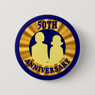 50e Jubileum Button