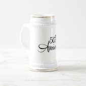 50e Jubileum CadeauMok Bierpul (Voorkant links)