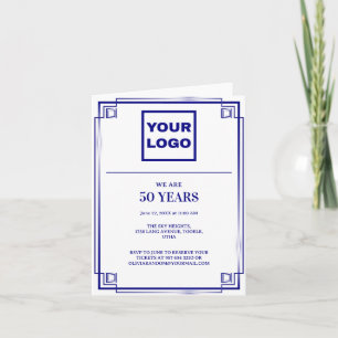 50e Jubileum Celebration Business logo