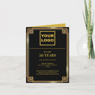 50e Jubileum Celebration Business logo