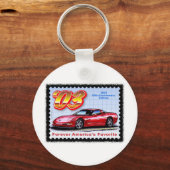 50e Jubileum Corvette 2003 Sleutelhanger (Voorkant)