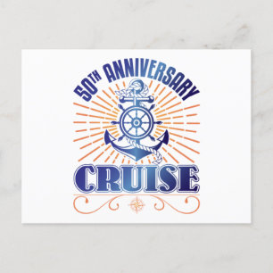 50e Jubileum cruise Briefkaart