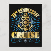 50e Jubileum cruise Briefkaart (Voorkant)