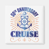 50e Jubileum cruise Magneet (Voorkant)