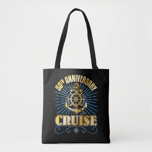 50e Jubileum cruise Tote Bag (Voorkant)