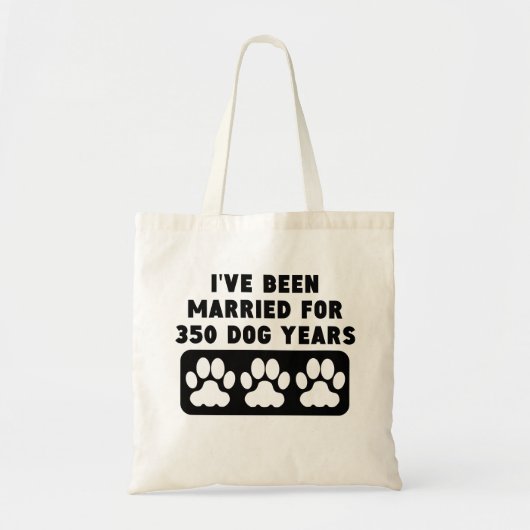 50e Jubileum Dog Jaren Tote Bag (Voorkant)