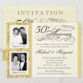 50e Jubileum Fancy 2 Fotonodiging - Groot Kaart (Voorkant / Achterkant)