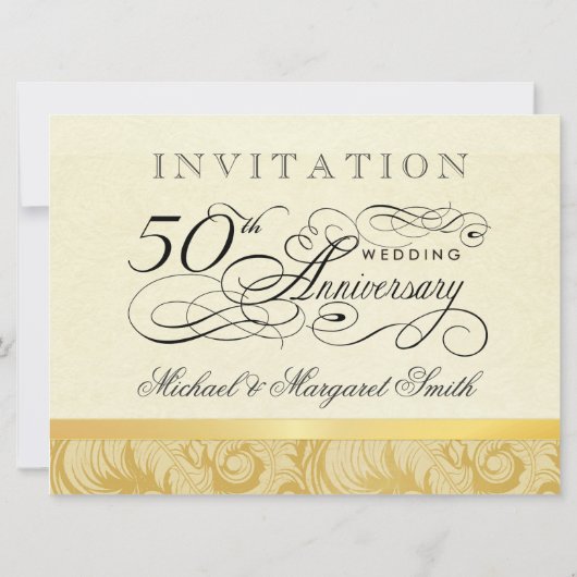 50e Jubileum Fancy 2 Fotonodiging - Groot Kaart (Achterkant)