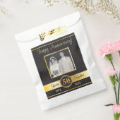 50e Jubileum Favor Bags Bedankzakje (Gezegeld)