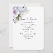 50e Jubileum Feest Bloemen Boeket Kaart (Voorkant)